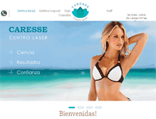 Tablet Screenshot of caressecentrolaser.com.ar